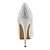  Fabric Stiletto Heel Peep Toe / Pumps Wedding / Party Evening Shoes