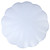  Vintage Glass Flush Mount with 2 Lights White