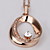  18K Gorgeous Fashion Rhinestone Alloy Elliptic Necklace