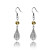  Figure Turandot Austrian Crystal In Real Platinum Plated Ladies' Earrings (More Colors)