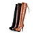  leatherette stiletto hæl plattform kneet høye støvler fest / kveld sko (flere farger)
