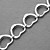  Gorgeous Silver Plated Six Heart Unisex Bracelet