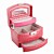  Semi-automatic Alligatoring Leatherette Ladies'Jewelry Box(More Colors)