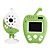  2.4G Wireless niedliche Design Baby-Monitor mit 2,5 Zoll Farb-LCD-Handheld-reciver und Melodie Musik-Player