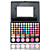  Gales 78 sombras de ojos coloretes paleta de brillo de labios combinan # 2