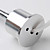  1W 90LM 6500K White LED Flexible Neck Mirror Light Bulb with LED Driver (85~265V)