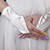  Satin Wrist Length Fingerless Bridal Gloves (More Colors)