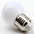  Lâmpada Branca de Bola E27 1W 50-80LM 2800-3300K -