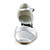  Satin Chunky Heel Square Toe With Ruffles Wedding Shoes (More Colors)