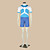  Cosplay Costume Inspired by Inazuma Eleven-Diamond Dust Soccer Uniform