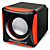  USB Mini Cube Speakers for PC, MP3 Player and Mobile Cell Phones (2W x 2)