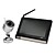  2.4G monitor de bebé inalámbrica con 380 líneas de TV con cámara de visión nocturna y 7 pulgadas de pantalla LCD y grabador de vídeo digital