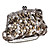  Elegant Satin with Acryl Diamonds Evening Handbag/Clutches