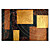  met de hand geschilderd abstract olieverfschilderij met gestrekte lijst
