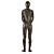  Black and Golden Python Pattern Lycra Zentai