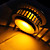  1W 40LM Yellow Light LED Ceiling Bulb (85-265V)