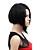  Penteado Capless Curta Alta Qualidade Sintética japonês Kanekalon Direto Style Star peruca Rihanna 2