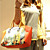  Fashion Cartoon Printing Messenger Bag(42cm*16cm*25cm)