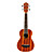  toukaki - (uk2301) 23 "vaneri sapelle konsertti ukulele kanssa gig bag ja hihna