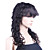  full lace pruik met stretch op de kroon 100% mode krullend onbehandeld haar pruik