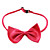  Elegant Adjustable Bowtie Collar Necklace for Dogs (Random Colors)