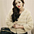 Long Sleeve Collarless Casual Faux Fur Jacket