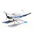  e-domodel v35 2.4g 6ch rc avião (pnp) trem de pouso retrátil