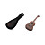  Rainie - (CC-03) High-Grand Solid Acacia Koa Concert Ukulele with Gig Bag/Tuner (Coffee Tatoo)