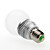  dimmable e27 3w 270-300lm 3000-3500k lumière blanche chaude a mené l'ampoule bille (220v)