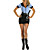 Sexy Women’s Police Halloween Costume(3 Pieces)