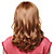  Capless Top Kvalitet 100% Human Hair Fashion Golden Blonde Long Wig