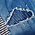  Stripes Patch Jeans