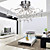  LIPPSTADT - Lampadario stile moderno in cristallo con 11 lampadine