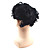  100% Indian Remy Hair Short Curly Mens Toupee