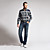  Elegant Man England Lattice Shirt