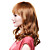 Capless Top Kvalitet 100% Human Hair Fashion Golden Blonde Long Wig