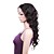  Mono Top With Stretch Lace At Back Indian Remy Hair 22 Inch Fashion Body Curly Front Hand-tied Wigs