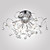  LIPPSTADT - Lampadario stile moderno in cristallo con 11 lampadine