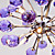  Lámpara de techo Floral de Cristal - WOKINGHAM