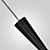  60W Pendant Light in Black Shade