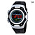 Unisex Multi-Functional PU Digital Automatic Wrist Watch
