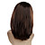  Capless Medium Light Chestnut Brown Wavy Synthetic Wigs