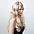  Capless extra langen synthetischen Goldblond mit Licht blonde lockige Haare Perücke