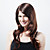  Capless Extra Long Synthetic Chocolate Brown Straight Hair Wig