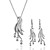  Tentacles 18K Gold Jewelry Set With Rhinestone Including Necklace,Earring (More Colors)