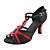 satijn bovenste peep toe dansschoenen latin ballroom schoenen voor vrouwen meer kleuren
