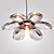  Ciondolo in cristallo di luce 20w forma floreale (base lampadina g4)