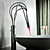  Contemporary Chrome Finish Single Handle LED Bathroom Sink Faucet(Tall)