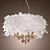  OCEAN - Lustre Cristal - 3 slots à ampoule