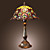  Tiffany-style Floral Bronze Finish Table Lamp(0923-TF1)